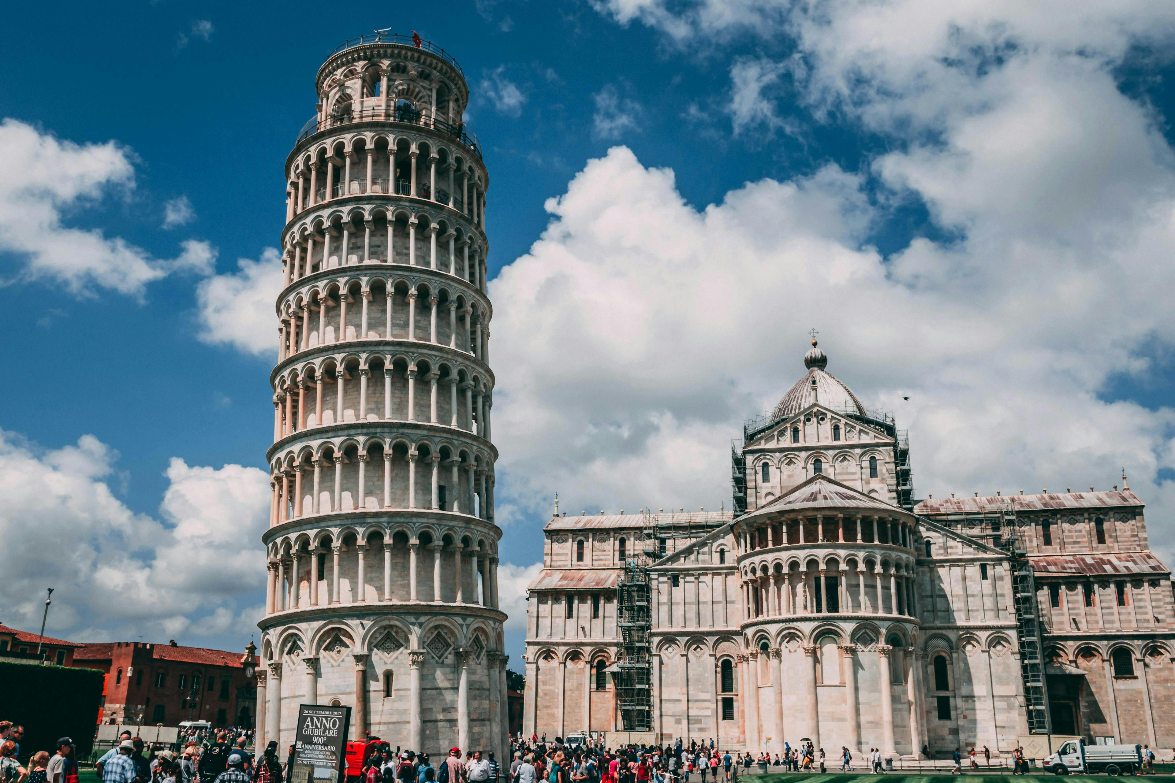 Itinerary Pisa,Florence,Rome