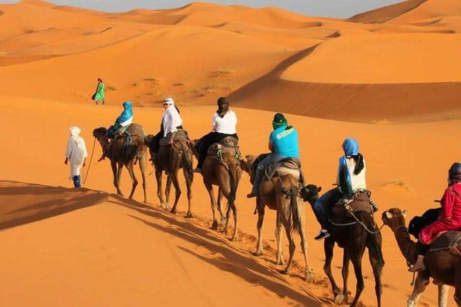 3 Days Desert Tour From Marrakech To Merzouga Dunes & Camel Trek