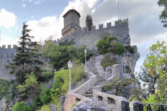 Tourist visit of the UNESCO Historic Center of San Marino