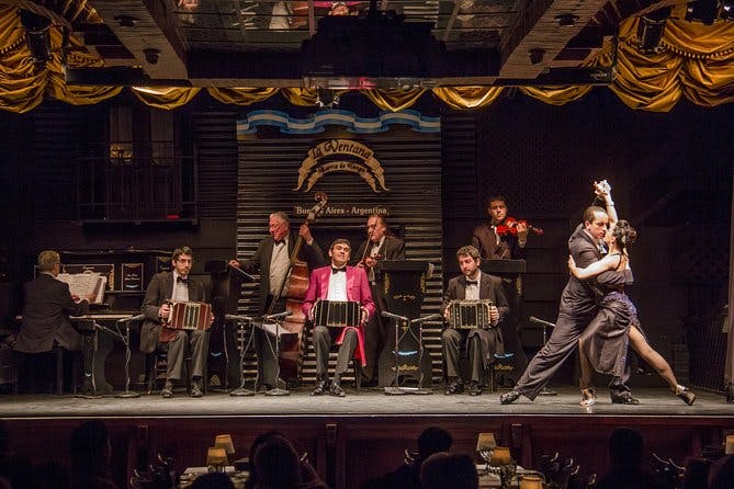 La Ventana Tango Show with Optional Dinner in Buenos Aires