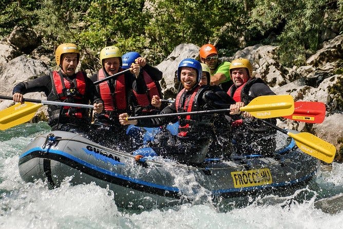 Adventure Rafting with Photo Service in Bovec