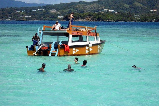 Tobago Buccoo Reef Glass Bottom Boat Tour