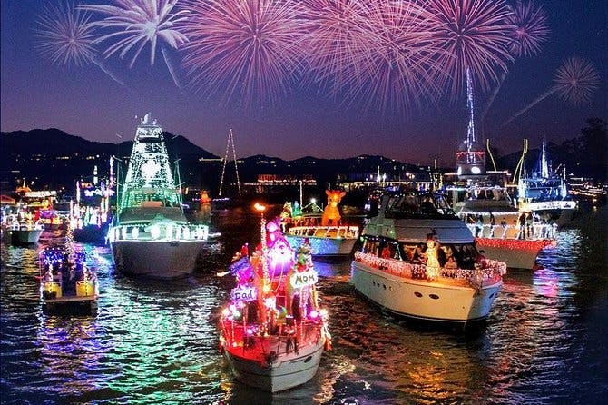 Holiday Lights Cruise Throughout Luxurious Newport Beach Harbor