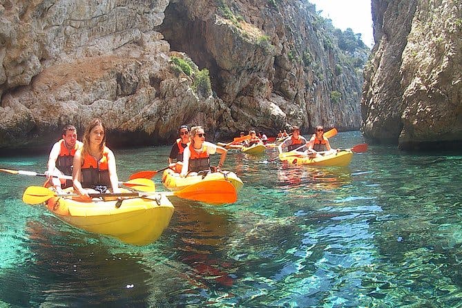 Excursion Kayak Portitxol + Snorkeling + Picnic + Photos + Visit Caves