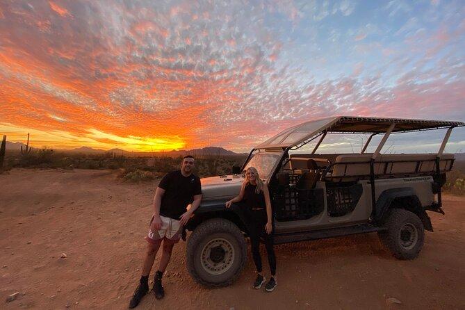 Sonoran Desert Jeep Tour at Sunset