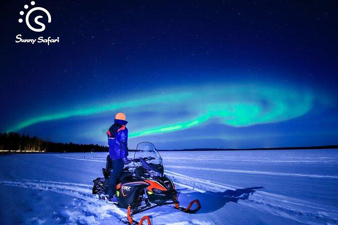 Searching Aurora with Snowmobile