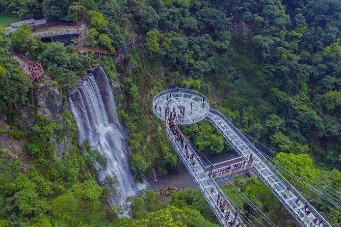 Skywalk Glass Bridge and Waterfall Ravine Half Day Private Tour