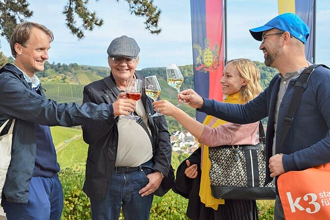 Vineyard hike along one of the most beautiful hiking trails in Stuttgart with wine tasting