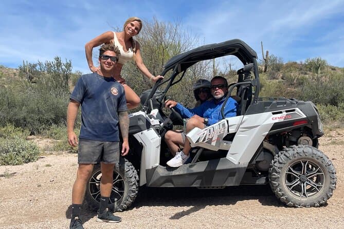 Guided UTV Sand Buggy Tour Scottsdale - 2 Person Vehicle in Sonoran Desert