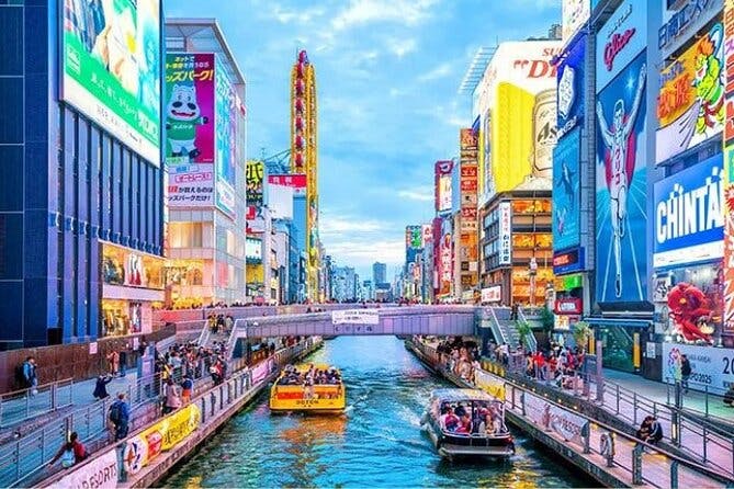 Osaka Kickstart: Hotspots & Hidden Gems Tours(Private or Group)