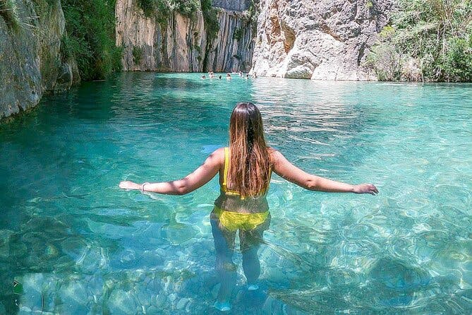 Thermal Springs in Montanejos and the Girlfriend Waterfall