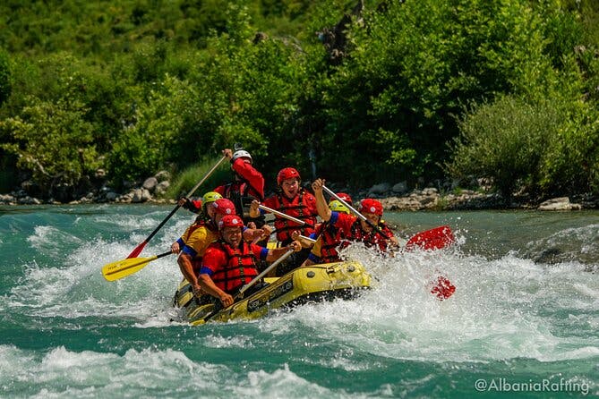 Rafting Vjosa River Gjirokastër Albania ARG