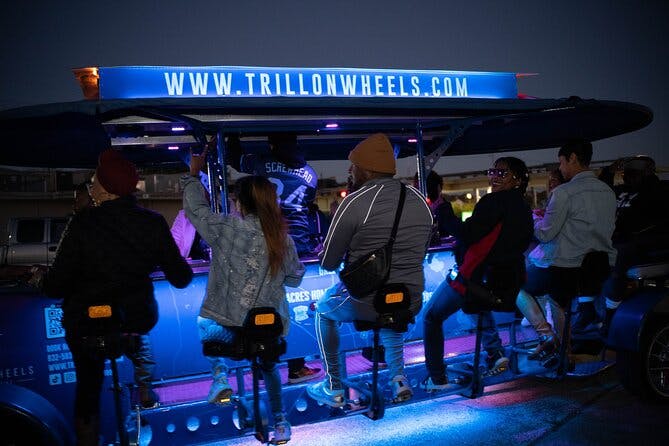 Trill On Wheels (2-Hour Hip-Hop Party Bike Tour in Houston)