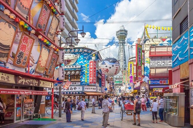 Osaka 8 hr Tour with Licensed Guide and Vehicle from Kobe