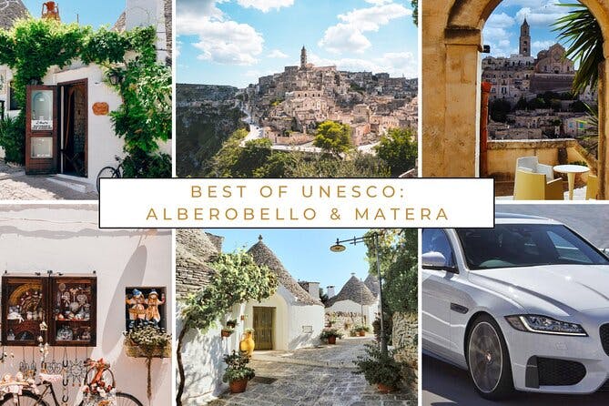 Visit Alberobello & Matera: Private or Group Tour from Bari