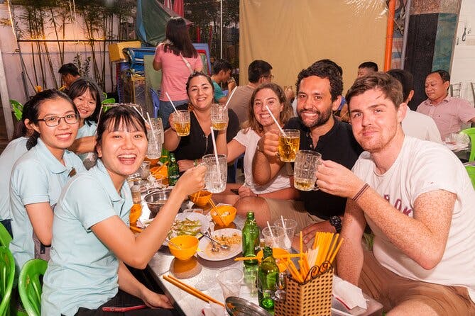 Ho Chi Minh Street Food Tour By Motorbike/Car + Sightseeing + Fun