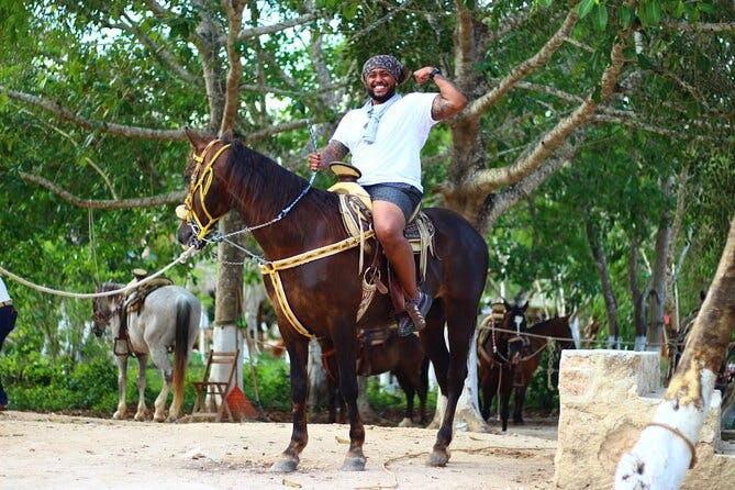 ATV Ziplines, Cenote, Lunch, Horseback Riding and Tequila Tasting