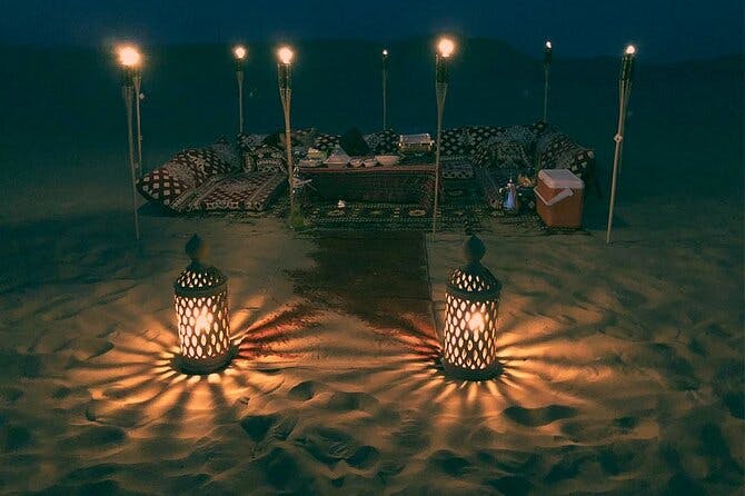 Private Romantic Dune Dinner in Jeddah 