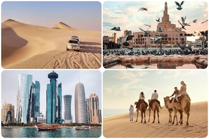 Doha : Private Combo City Tour & Desert Safari