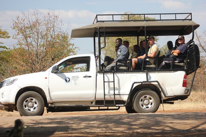 Game Drive and White Rhino Walking Safari in Livingstone