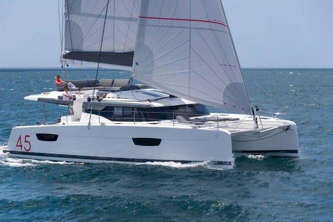 Catamaran cruise in the Frioul Archipelago in Marseille