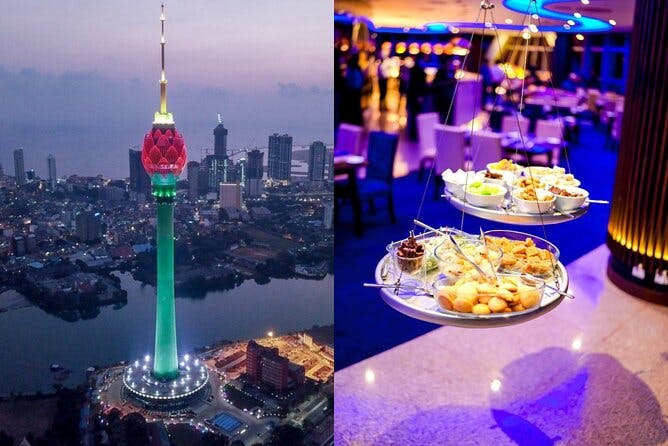 Colombo Lotus Tower Experience with Lunch or Dinner Buffet