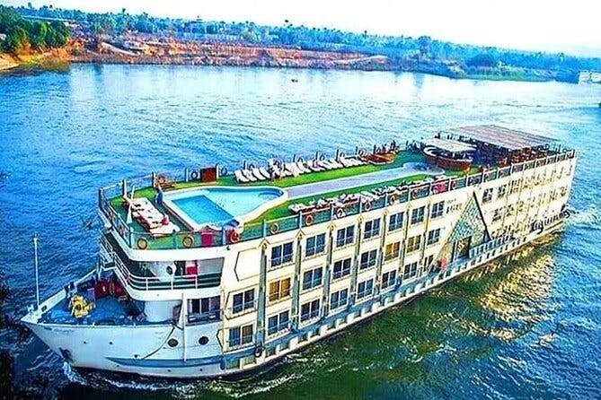 4-Days Nile Cruise sails Aswan to Luxor &Abu Simbel. Opt. Balloon