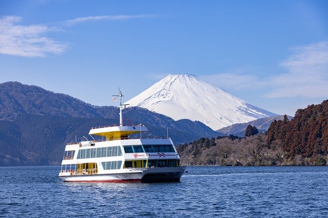 Mt Fuji & Hakone Cruise, Drum Show Bullet Train 1 Day from Tokyo 