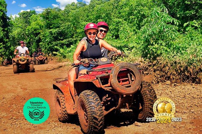 Cancun ATV Jungle Adventure, Ziplines, Cenote and Tequila Tasting