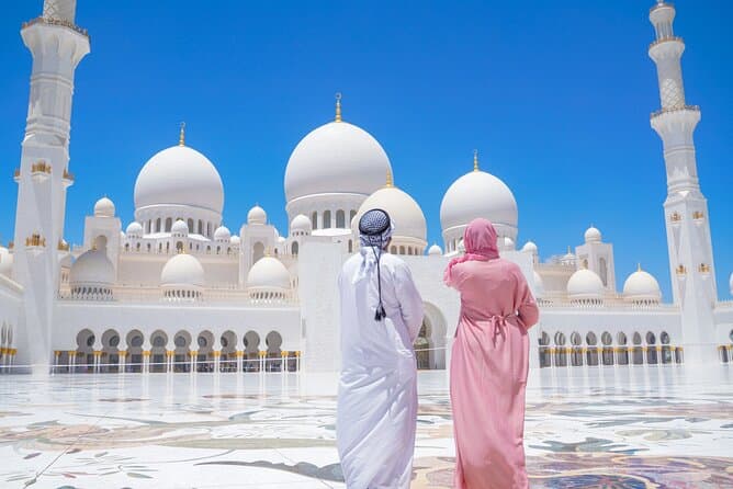 Dubai To Abu Dhabi: Grand Mosque, Royal Palace & Etihad Towers